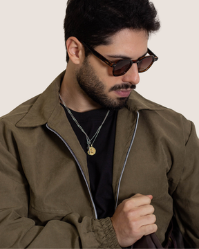 Jaqueta minimal Olive